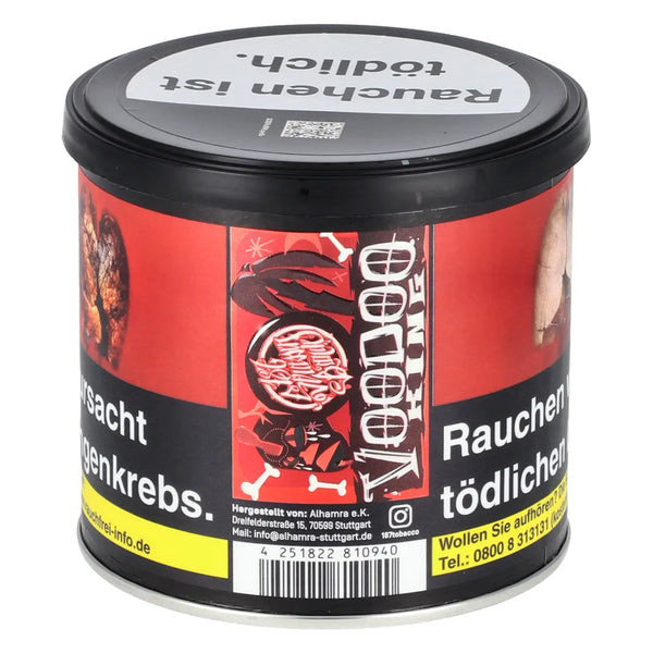 187 Straßenbande Voodoo King 200g Shisha Tabak Dose