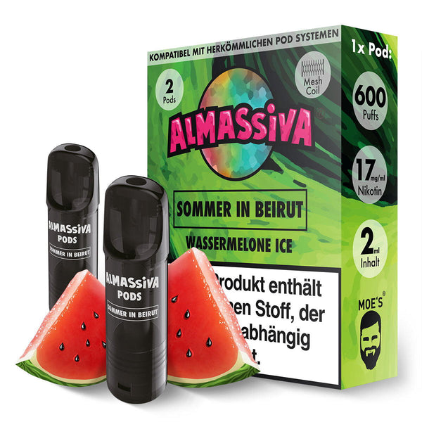 Al Massiva Pod Sommer in Beirut 2er Pack 17mg