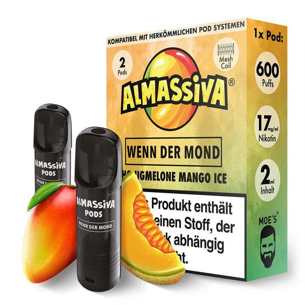 Al Massiva Pod Wenn der Mond 2er Pack 17mg