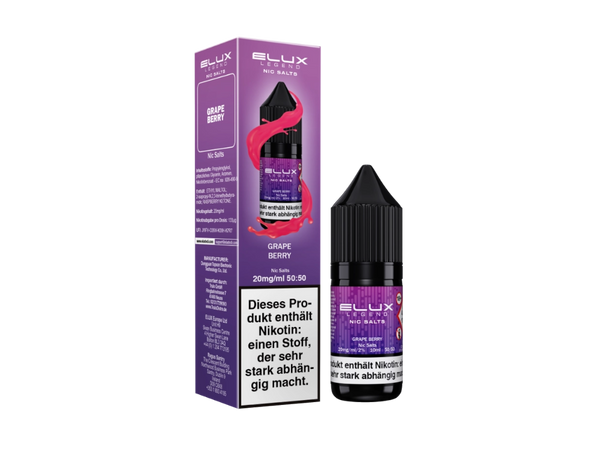 Elux - Nikotinsalz Liquid - Grape Berry
