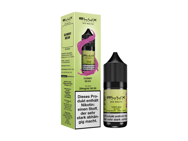 Elux - Nikotinsalz Liquid - Gummy Bear