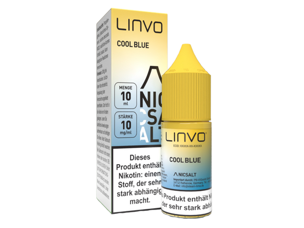 Linvo - Nikotinsalz Liquid - Cool Blue