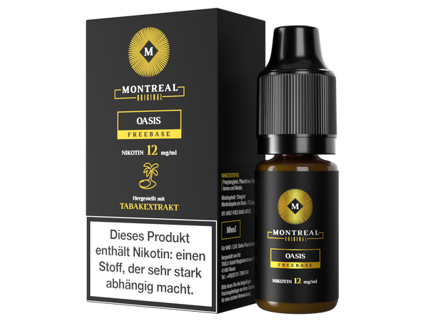 Montreal Original - E-Zigaretten Liquid - Oasis