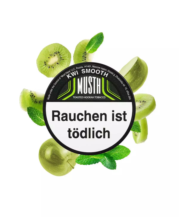 Musthave Kiwi Smooth 200g Shisha Tabak Kiwi