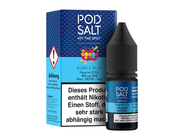 Pod Salt Fusion - Bubble Blue - Nikotinsalz Liquid