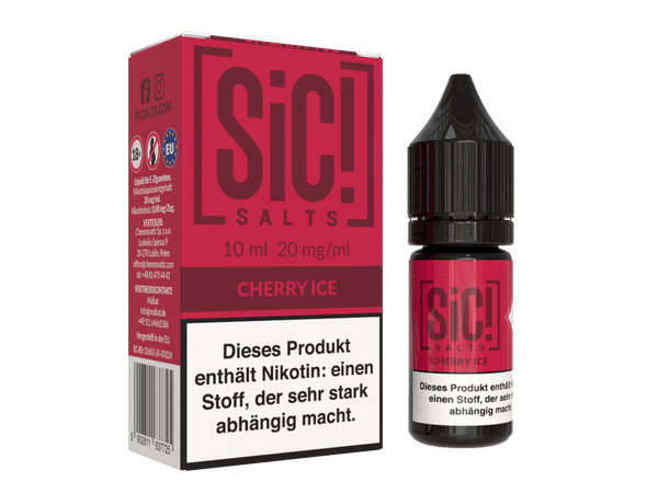 SiC! Salts - Nikotinsalz Liquid - Cherry Ice