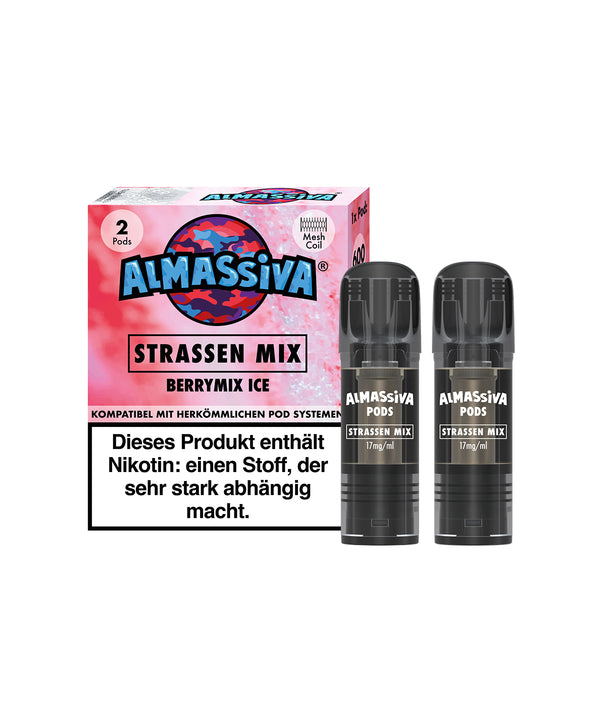 Al Massiva Pod Straßenmix 2er Pack 17mg