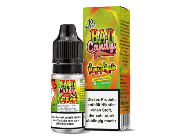 Bad Candy Liquids - Angry Apple - Nikotinsalz Liquid