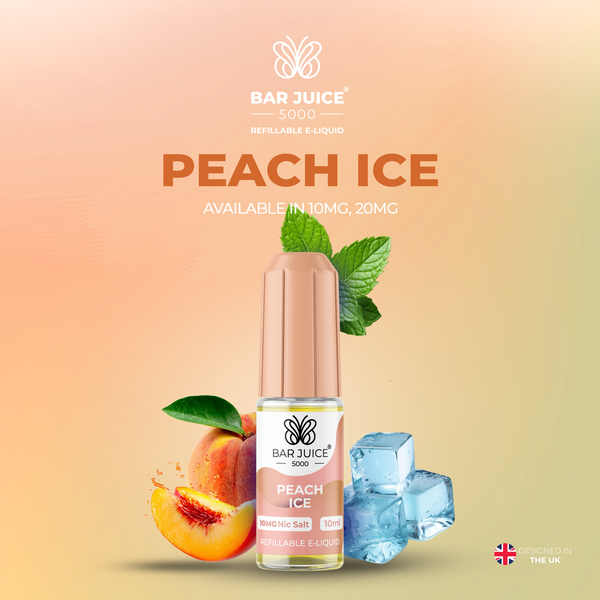 Bar Juice 5000 Peach Ice Liquid 10ml