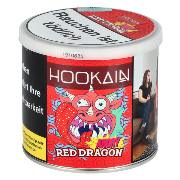 Hookain Angry Red Dragon 200g Shisha Tabak Dose
