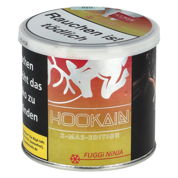 Hookain Fuggi Ninja X Mas Edition 200g Shisha Tabak Dose