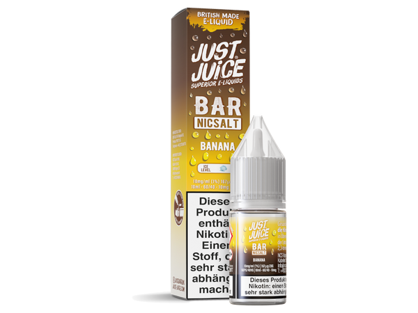 Just Juice - Bar - Nikotinsalz Liquid - Banana