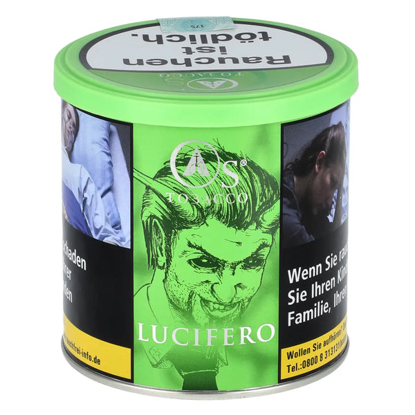 O's Tobacco Lucifero 200g Shisha Tabak Dose