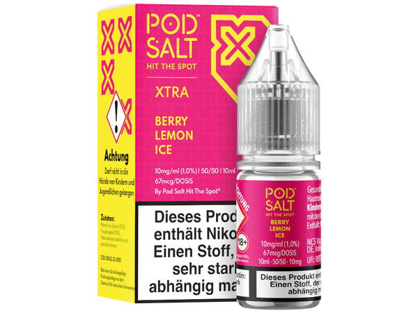 Pod Salt X - Nikotinsalz Liquid - Berry Lemon Ice