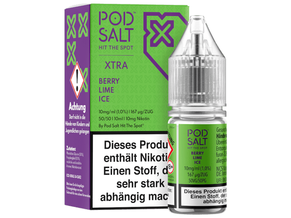 Pod Salt X - Nikotinsalz Liquid - Berry Lime Ice