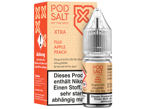 Pod Salt X - Nikotinsalz Liquid - Fuji Apple Peach