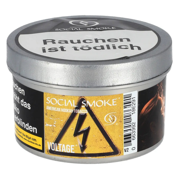 Social Smoke Voltage 200g Shisha Tabak Dose