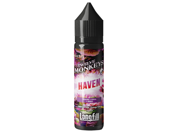 Twelve Monkeys - Longfills 10ml - Haven