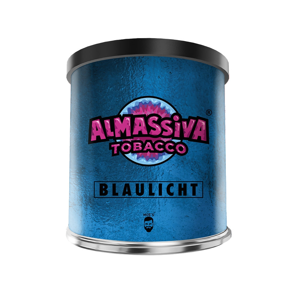 Almassiva Blaulicht 200g Shisha Tabak Dose