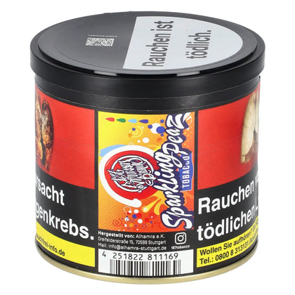187 Straßenbande Sparkling Peaz 200g Shisha Tabak Dose