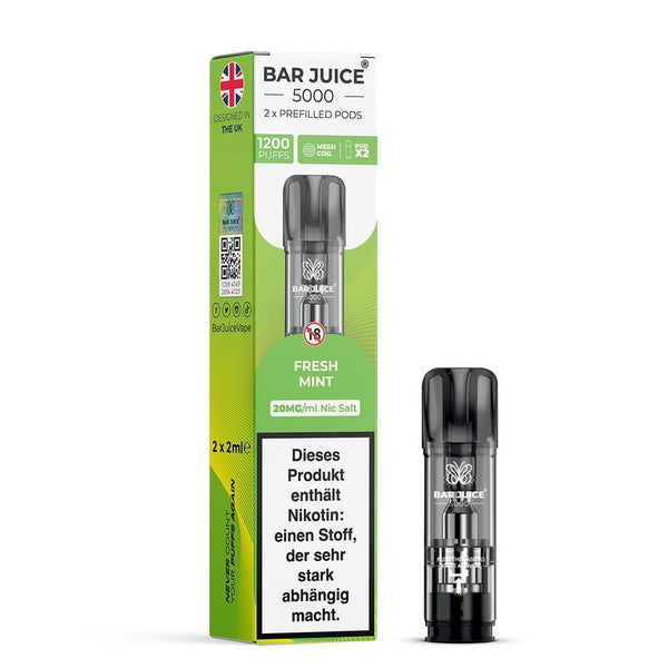 Bar Juice 5000 Pods Fresh Mint 20mg
