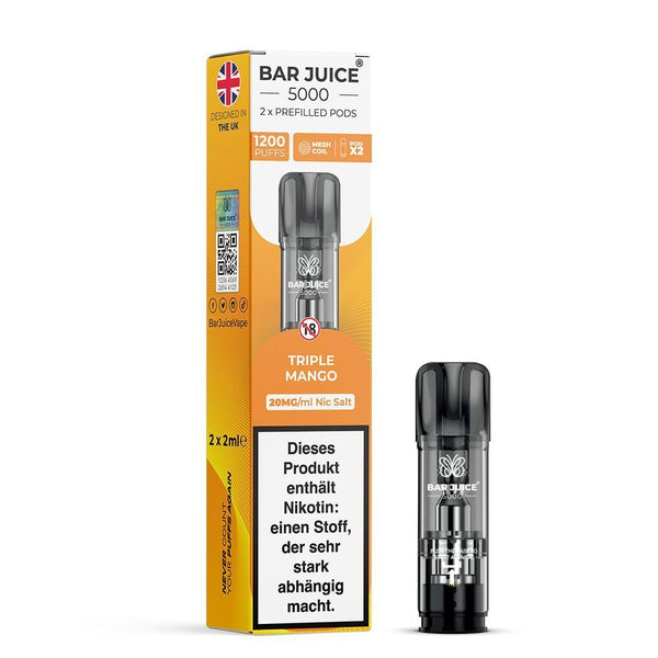 Bar Juice 5000 Pods Triple Mango 20mg