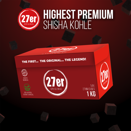 27er Premium Kohle - Venookah