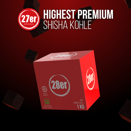 28er Premium Kohle - Venookah