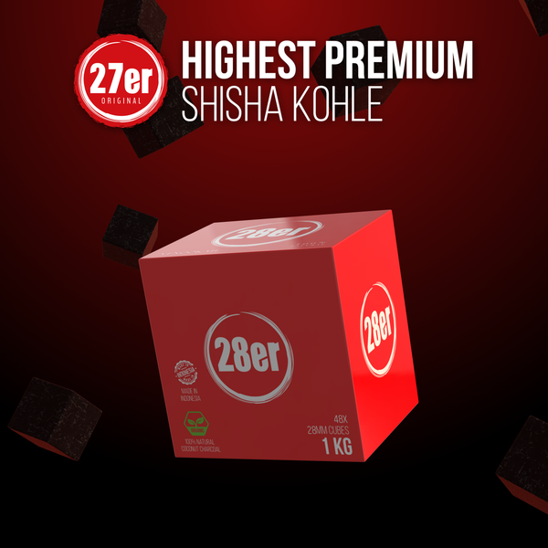 28er Premium Kohle - Venookah