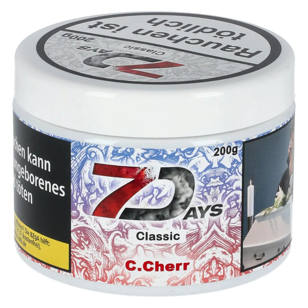 7Days Classic C.Cherr 200g Shisha Tabak Dose