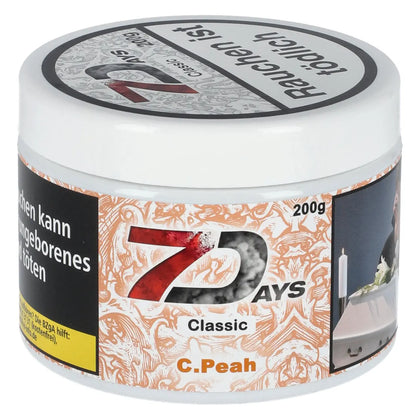 7Days Classic C.Peah 200g Shisha Tabak Dose