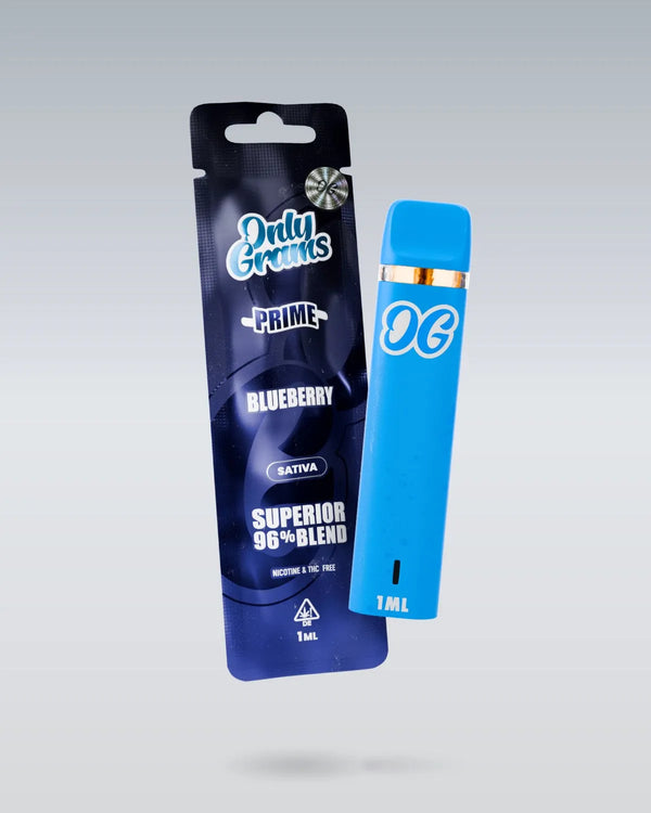 OnlyGrams Superior Vape Blueberry 96% 1ml