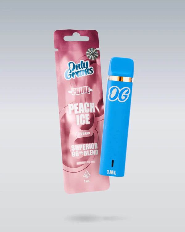 OnlyGrams Superior Vape Peach Ice 96% 1ml