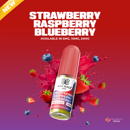 Bar Juice 5000 Strawberry Raspberry Blueberry Liquid 10ml