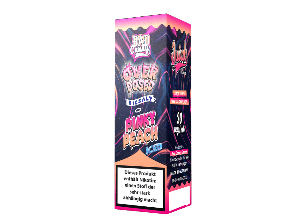 Bad Candy Liquids - Juicd - Nikotinsalz Liquid - Pinky Peach