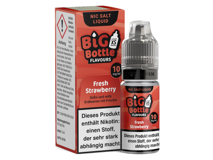 Big Bottle - Fresh Strawberry - Nikotinsalz Liquid
