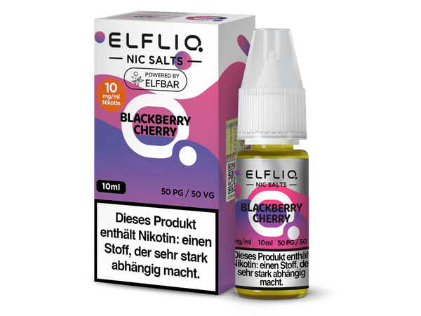 ELFLIQ - Blackberry Cherry - Nikotinsalz Liquid