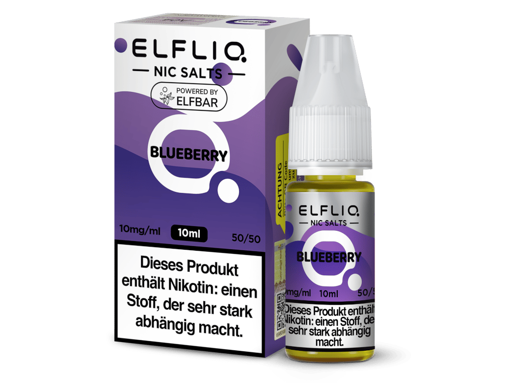ELFLIQ - Blueberry - Nikotinsalz Liquid