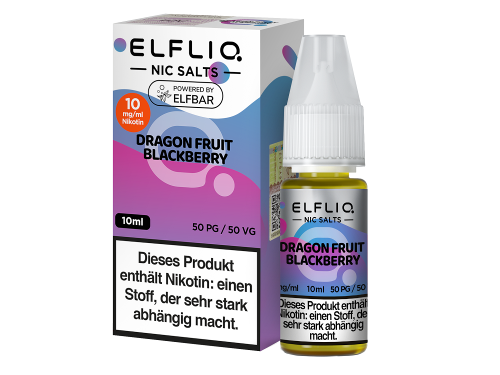 ELFLIQ - Dragon Fruit Blackberry - Nikotinsalz Liquid