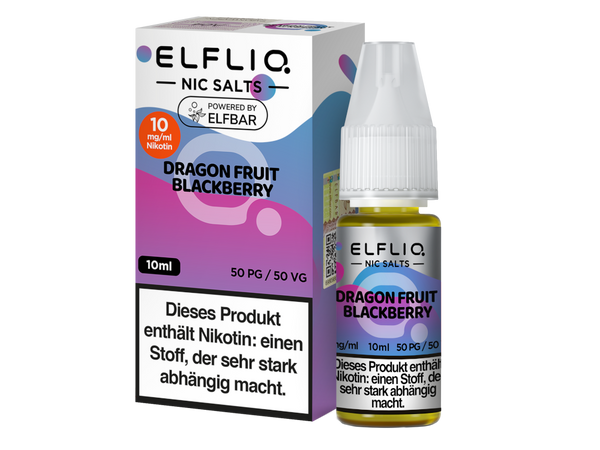 ELFLIQ - Dragon Fruit Blackberry - Nikotinsalz Liquid