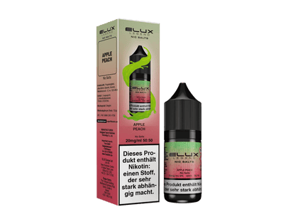 Elux - Nikotinsalz Liquid - Apple Peach