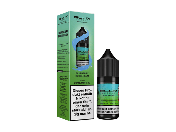 Elux - Nikotinsalz Liquid - Blueberry Bubblegum