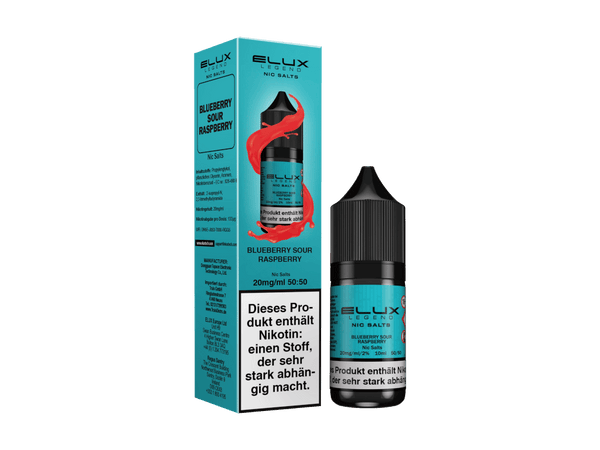 Elux - Nikotinsalz Liquid - Blueberry Sour Raspberry