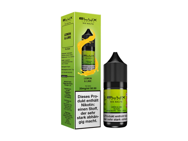 Elux - Nikotinsalz Liquid - Lemon & Lime