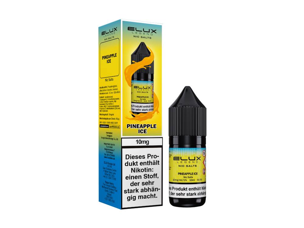 Elux - Nikotinsalz Liquid - Pineapple Ice