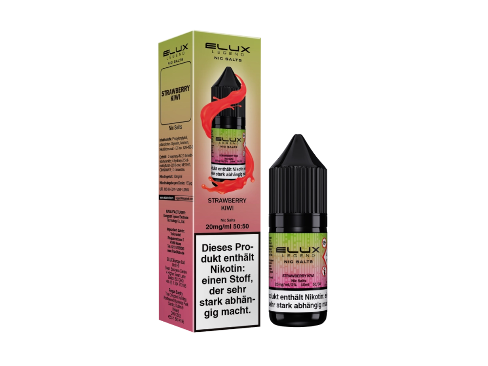 Elux - Nikotinsalz Liquid - Strawberry Kiwi