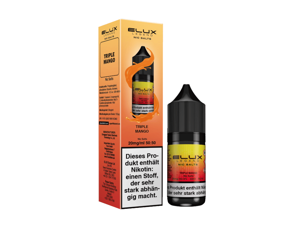 Elux - Nikotinsalz Liquid - Triple Mango