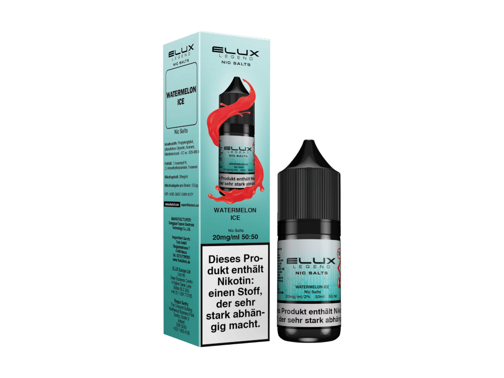 Elux - Nikotinsalz Liquid - Watermelon Ice