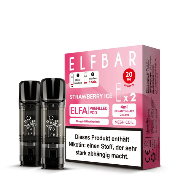 Elfbar ELFA Pods Strawberry Ice 20mg