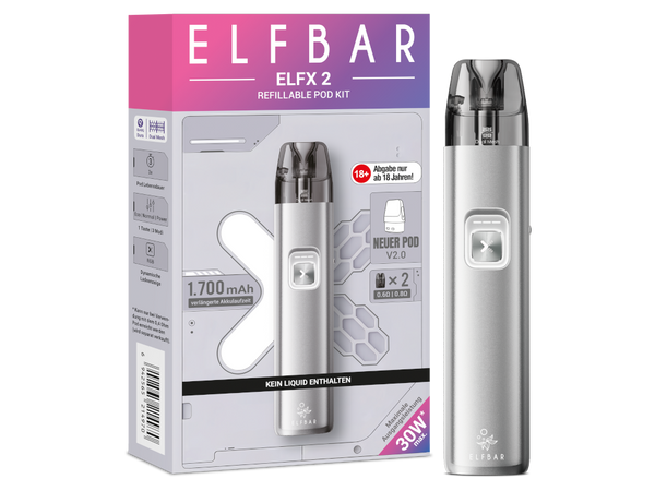 Elfbar - Elfx 2 E-Zigaretten Set